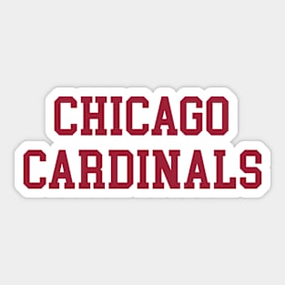 Chicago Cardinals Sticker